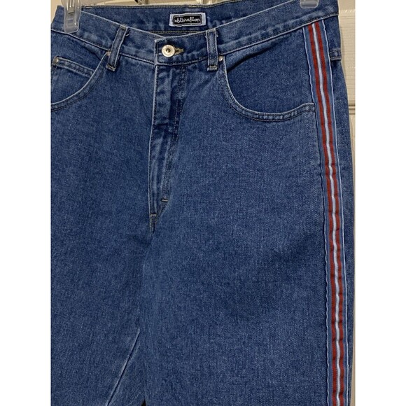 Xhilaration Denim - Xhilaration Womens Juniors 11 VTG Grunge 90s Y2K Jeans Side Stripes 100% Cotton
